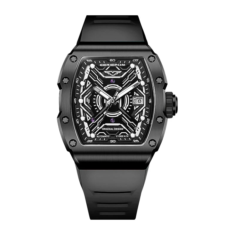 New Luxury Brand Original Mens Automatic Watch for Men Hollow Pagani Designs Chronograph Waterproof Man Mechanical Watches Reloj