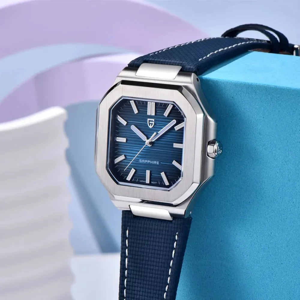 2025 New PAGANI DESIGN Top Brand Men Quartz Watches Luxury Sapphire Glass AR Coated Business Watch Japan VH31 Luminous Watch Men