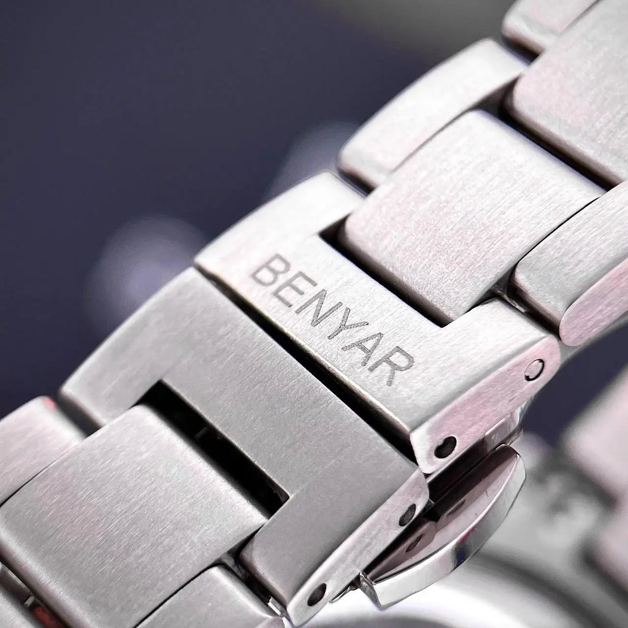 BENYAR 2024 Sand Dia 40MM Hot Sale Mechanical Watches 316L Stainless Steel Simple 5Bar Waterproof Automatic Wristwatch for Men 
