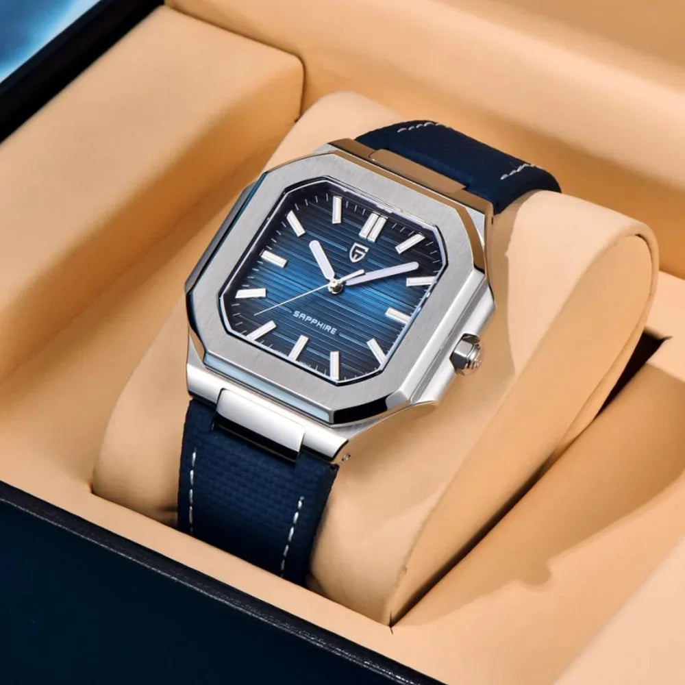 2025 New PAGANI DESIGN Top Brand Men Quartz Watches Luxury Sapphire Glass AR Coated Business Watch Japan VH31 Luminous Watch Men