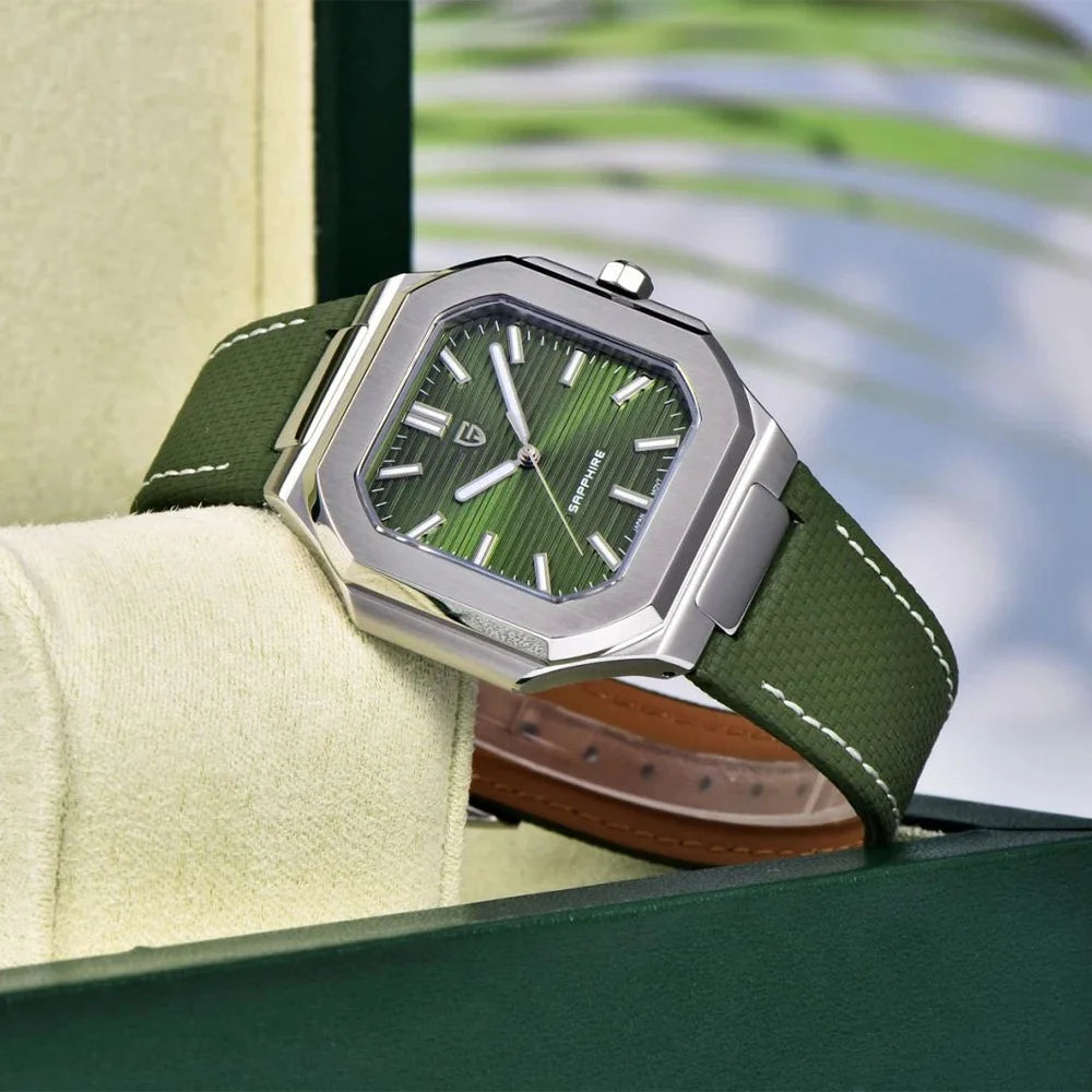 2025 New PAGANI DESIGN Top Brand Men Quartz Watches Luxury Sapphire Glass AR Coated Business Watch Japan VH31 Luminous Watch Men