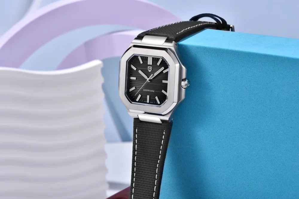 2025 New PAGANI DESIGN Top Brand Men Quartz Watches Luxury Sapphire Glass AR Coated Business Watch Japan VH31 Luminous Watch Men