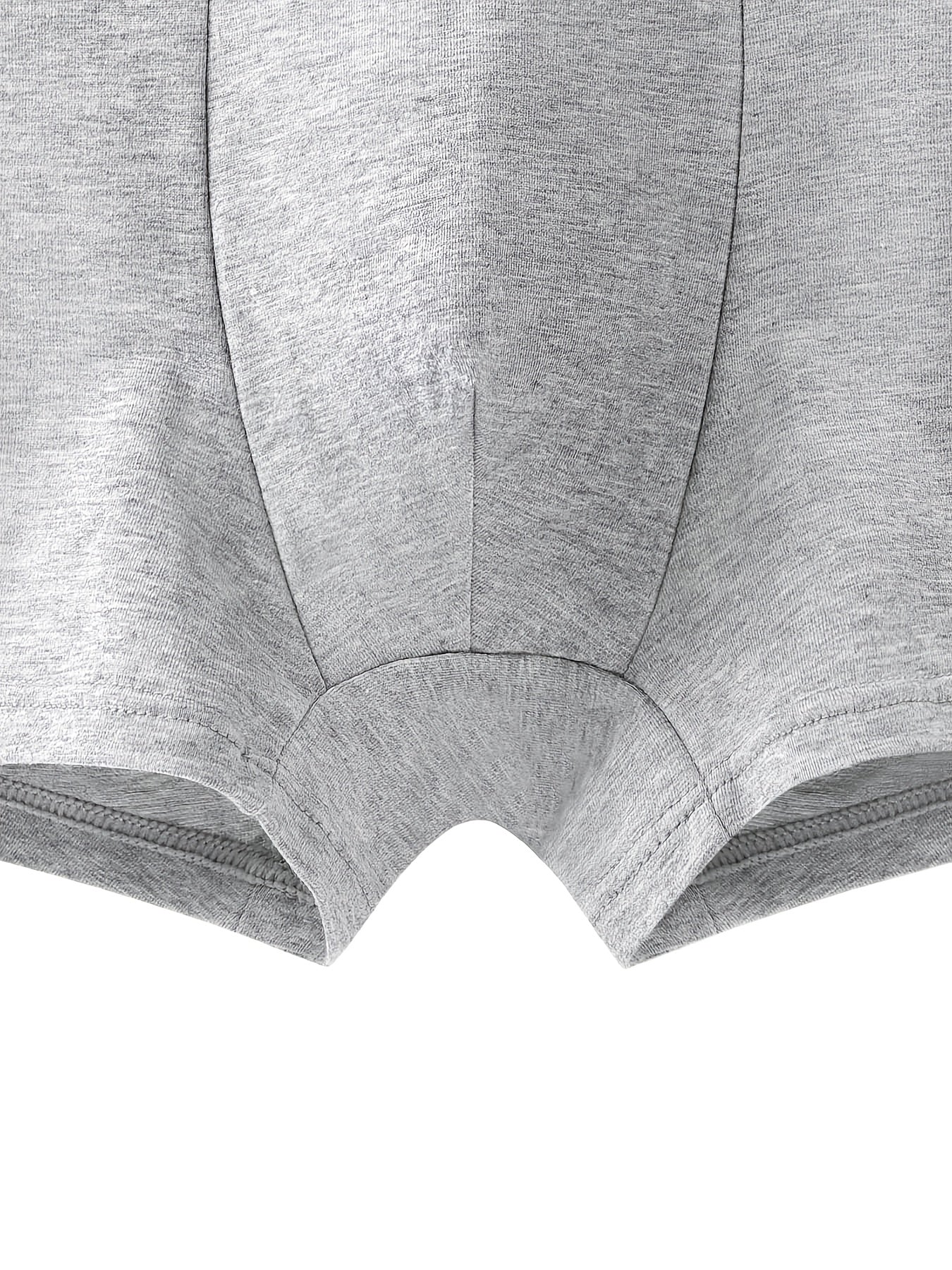 JEANSWEST 8-Pack Men's Underwear, Solid Color, Simple and Fashionable, Cotton Boxer Briefs