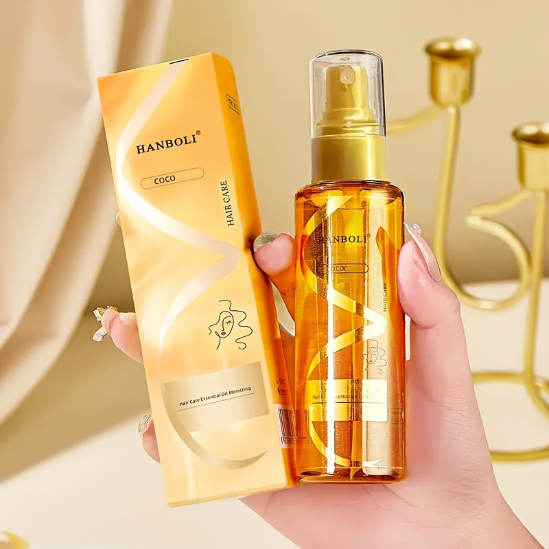 Luxurious Hair Fragrance Spray - Instantly Softens and Nourishes, Calms Frizz, Prevents Static, Long-Lasting Scent, No-Wash Beauty Solution - 100ml