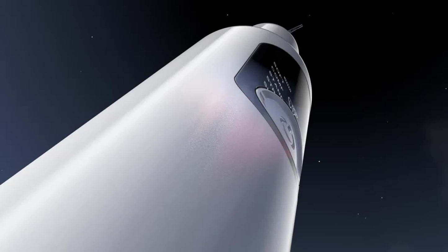 Electric Toothbrush with LED Light, 2 Replacement Heads, 5 Adjustable Modes - Quick, Convenient and Efficient Oral Hygiene Solution, Metal Accessories Included, Daily Oral Care, Oral Hygiene Essentials | Modern Toothbrush