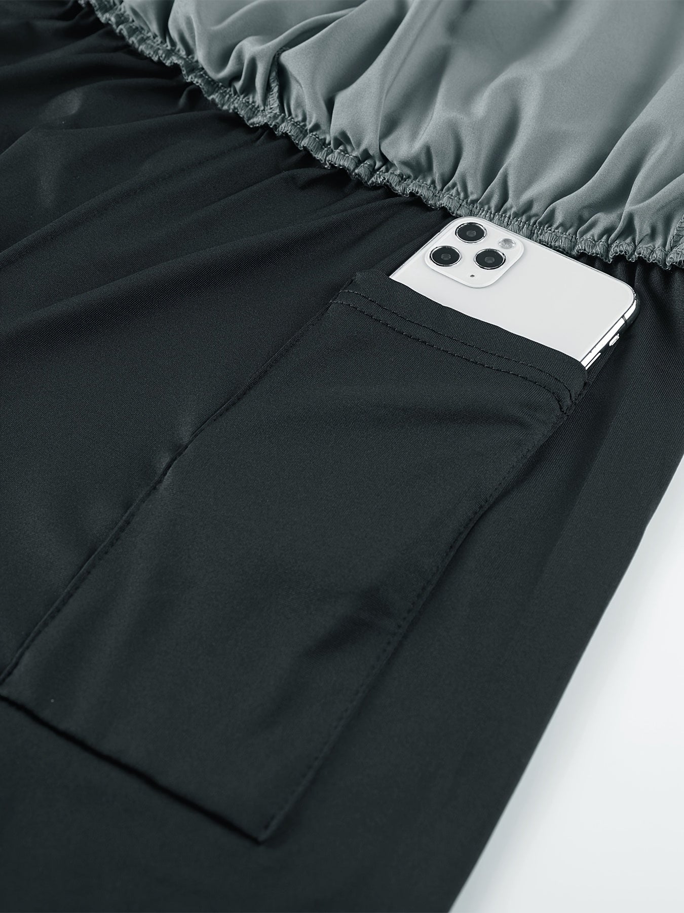 Zhiyu OBM 3pcs Men's Fitness Running Shorts, Elastic Waistband, Soft Lining, Towel Included, Perfect as a Gift