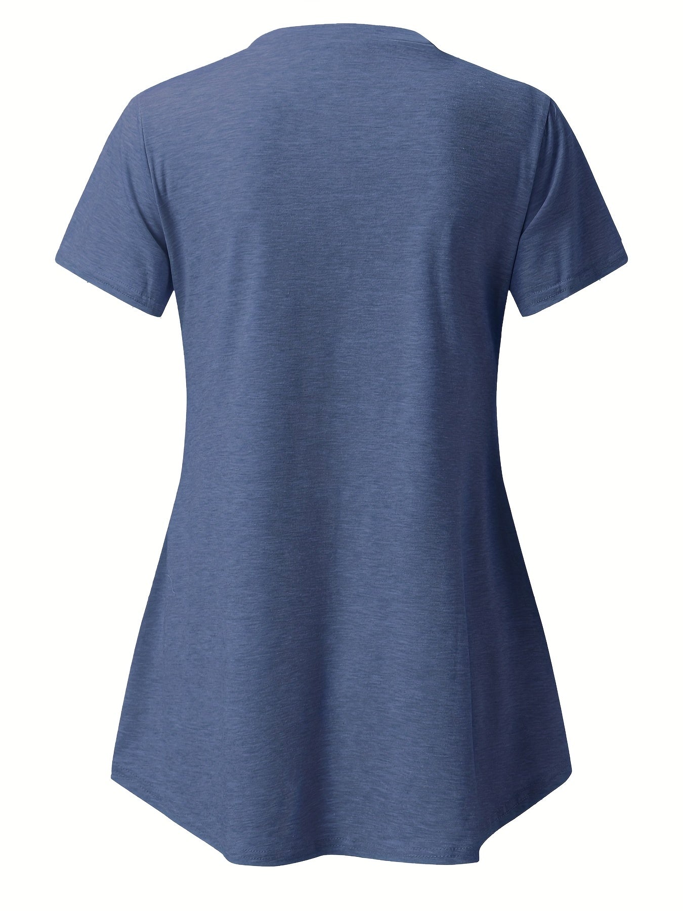 Women's Maternity Nursing T-shirt, Casual Mid Stretch Breathable Breastfeeding Pregnancy Top For Outdoor