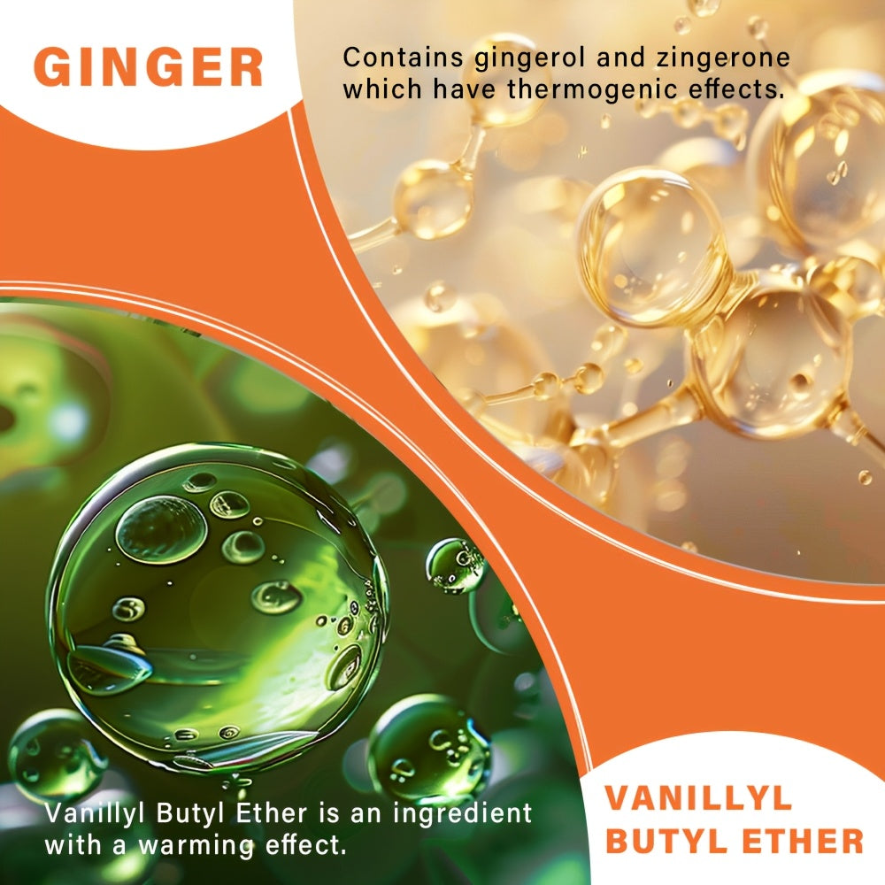 Warm Cream Designed for The Abdomen, Thighs, Buttocks, And Arms - a Body Massage Cream That Firms And Hydrates The Skin, Appropriate for Both Men And Women.