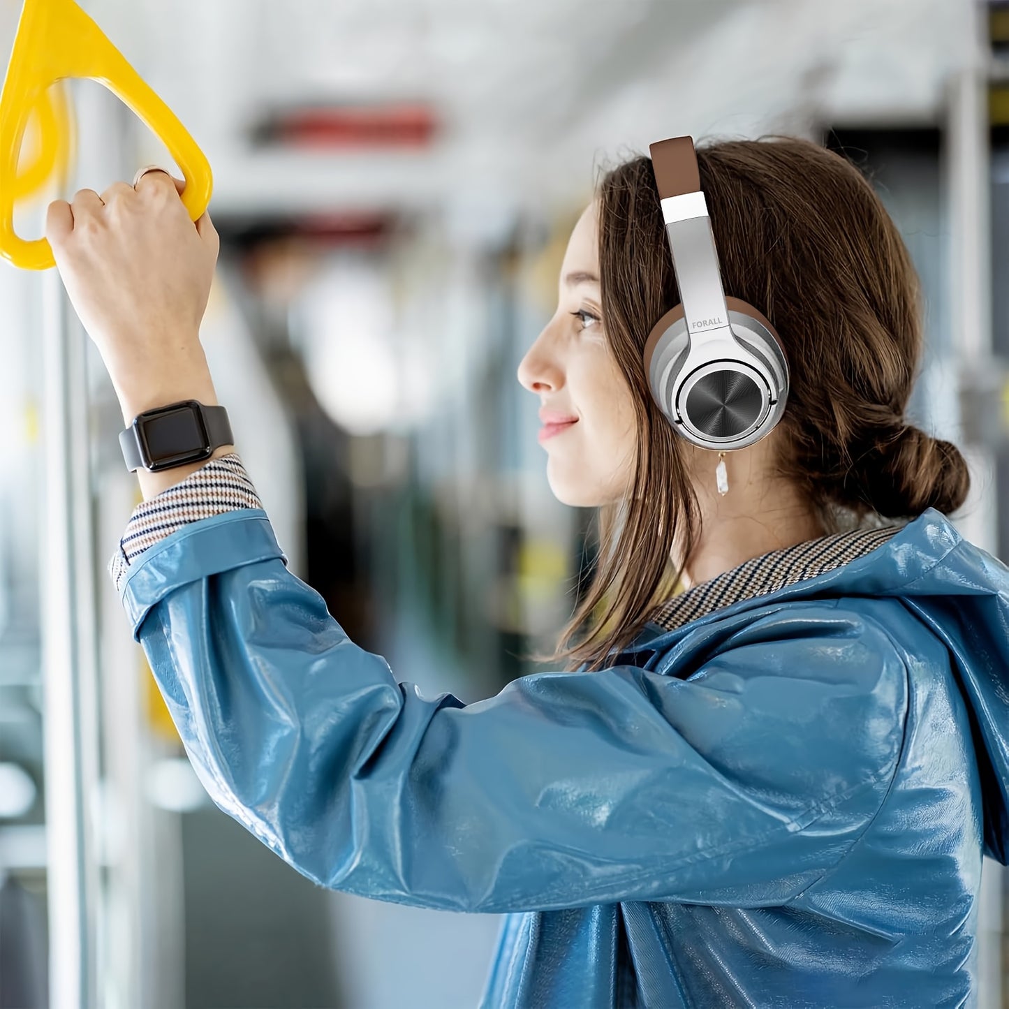 U35 Hybrid Active Noise-canceling Headphones, Lightweight Wireless Earphones, Multiple Equalizer Modes, 60 Hours Of Playtime, Volume Control, 3D Bass, Foldable In-ear Wireless Headphones Suitable For Travel, Home, Office, Gam