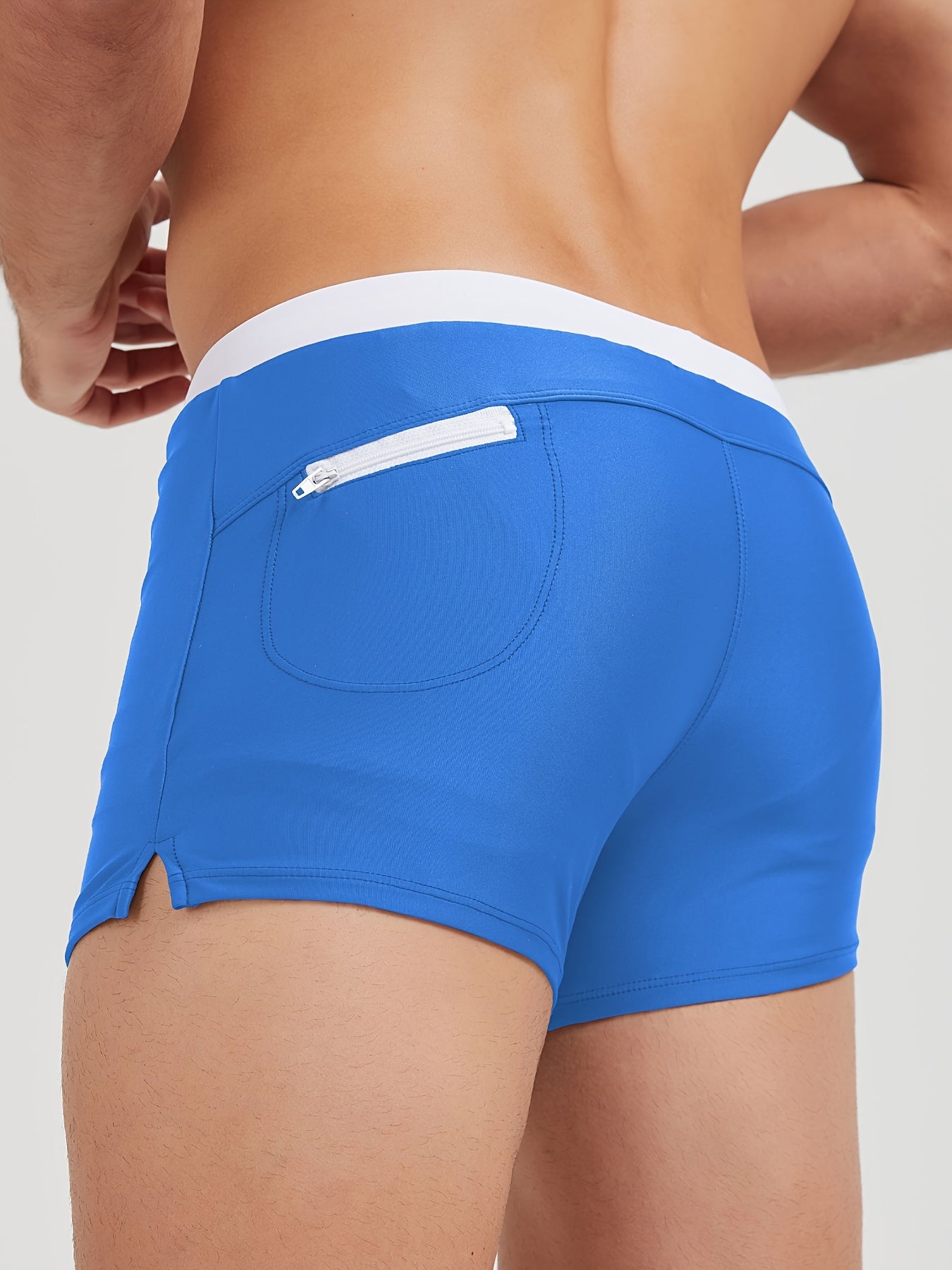 Drawstring Swimming Trunks New Swimwear Men's Briefs Sexy Sunga Hot Swimsuit Men's Swim Beach Shorts Summer