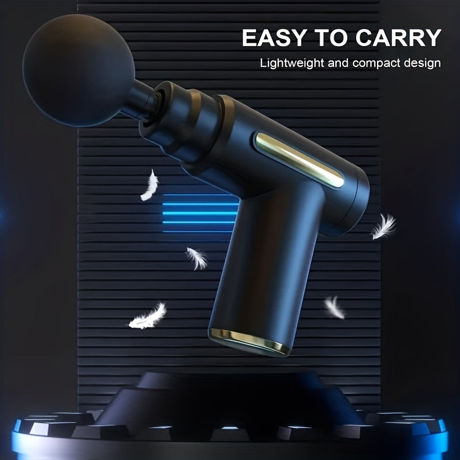 Powerful Professional Percussion Gym Sports Muscle Deep Tissu Fascia Mini For Neck Back Muscle Deep Vibration Relax Fitness Pocket Massage Gun