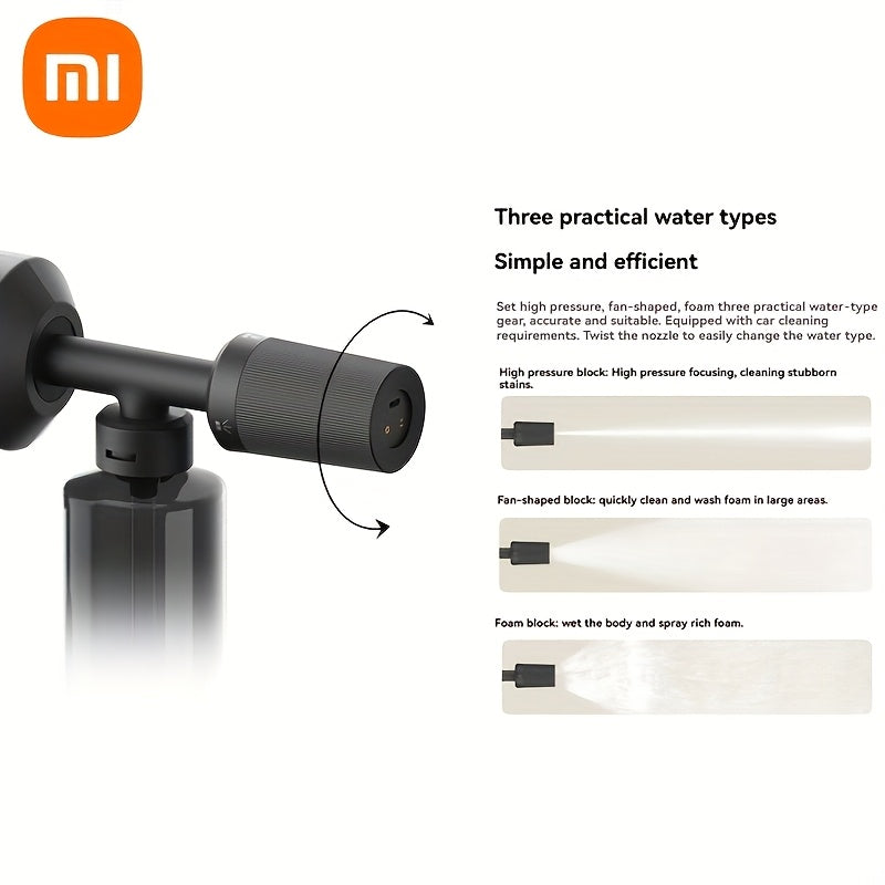 Xiaomi Wireless Car Washer 2 (Mi Smart Water Washer) - Portable, 250ml High-Flow System, 1.1kg Lightweight for Car,, Window, Garden Cleaning, -Controlled (Compatible with Xiaomi Ecosystem)