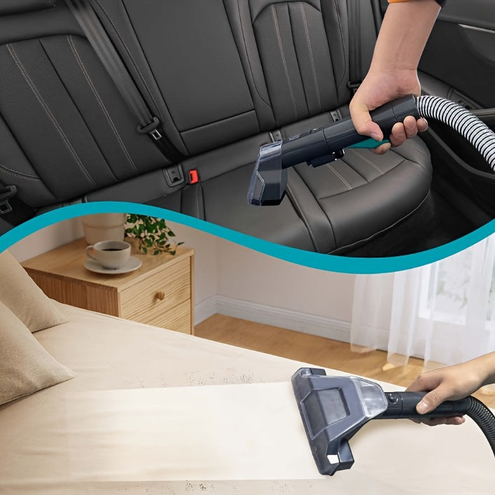 Portable Carpet Spot Cleaner Handheld for Sofas, Beds, Carpets, Upholstery Carpet Washing Cleaner Carpet Cleaner Vacuum Carpet Washing Machine Deep Cleaner Stain Remover Strong Suction Carpet Vacuum with Water