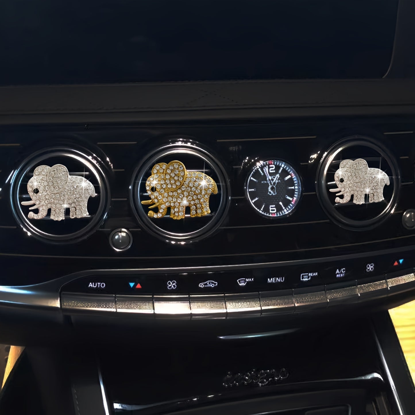 Elephant Car Air Vent Perfume Clip