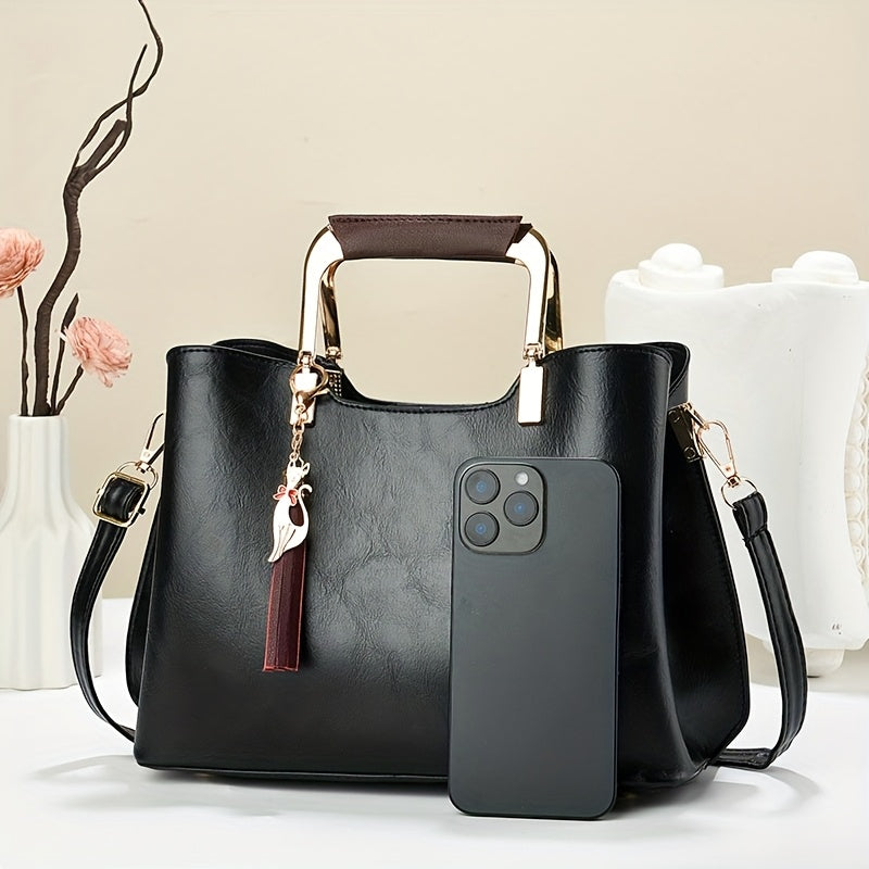 2pcs Fashion bag with stylish and versatile style