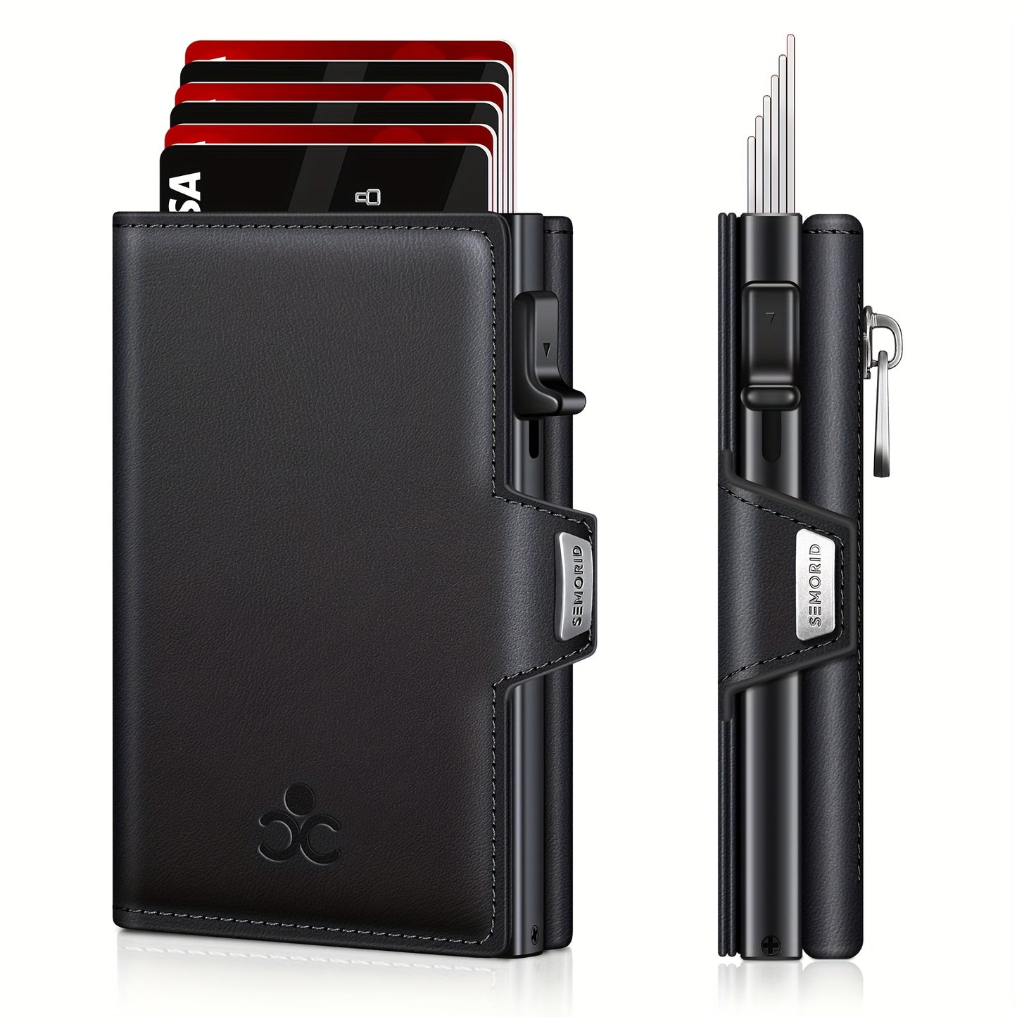 Men Wallet Front Pocket RFID Blocking Card Holder Gift for Men