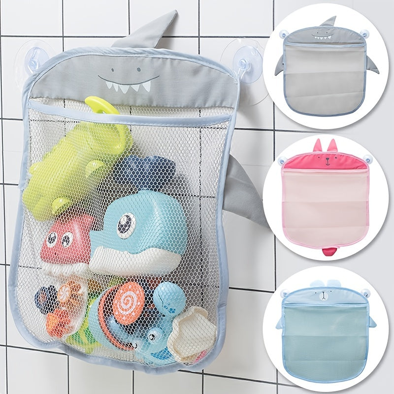 1pc Water Toy Storage Bag, Drain And Breathable Toy Drying Bag, Bathroom Storage Bag