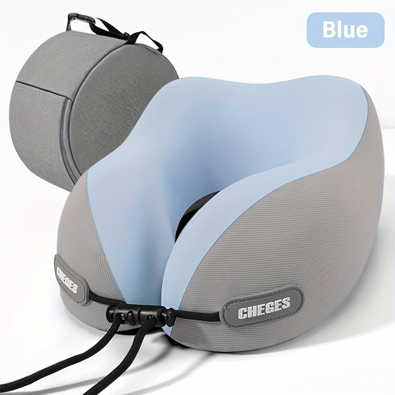 U-shaped neck pillow Slow rebound memory head pillow Travel head pillow anti-tilt neck pillow Sleep pillow nap pillow anti-side head neck pillow Car neck pillow for aircraft, cars, buses, offices, etc