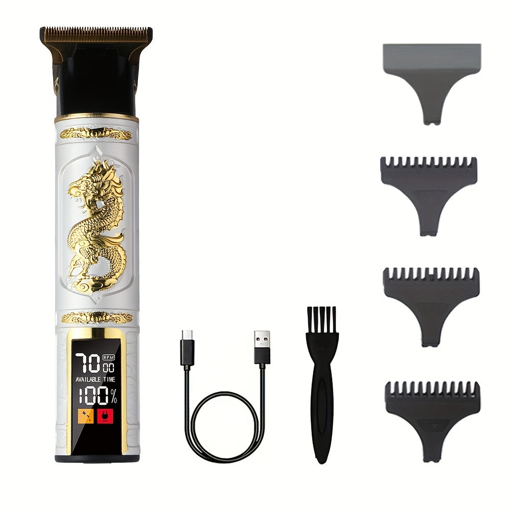 T9 Electric Hair Clipper Hair Cutting Machine Professional Men's Electric Shaver USB Rechargeable Barber Trimmer For Men Holiday Gift