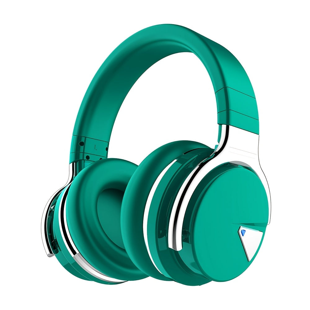 Wireless Headphones, Active Noise Cancelling Headphones with Microphone, Deep Bass, Over Ear Headphones, Comfortable Fit, 30H Playtime
