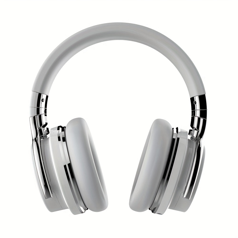 Wireless Headphones, Active Noise Cancelling Headphones with Microphone, Deep Bass, Over Ear Headphones, Comfortable Fit, 30H Playtime