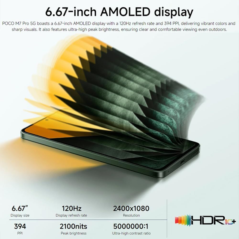 XIAOMI POCO M7 Pro 5G 12+256GB Dimensity 7025-Ultra 6.67" AMOLED display 50MP main camera