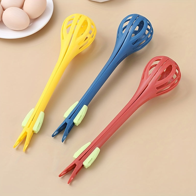 1pc, 5.08 Cm 1 Food Egg Whisk, Multi Function Egg Beater, Bread Clip Manual Blender, Baking Household Tools, Household Supplies, Baking Tools, Quickly Mixing Eggs Supplies, Kitchen Accessories, Kitchen Appliances, Kitchen Gad