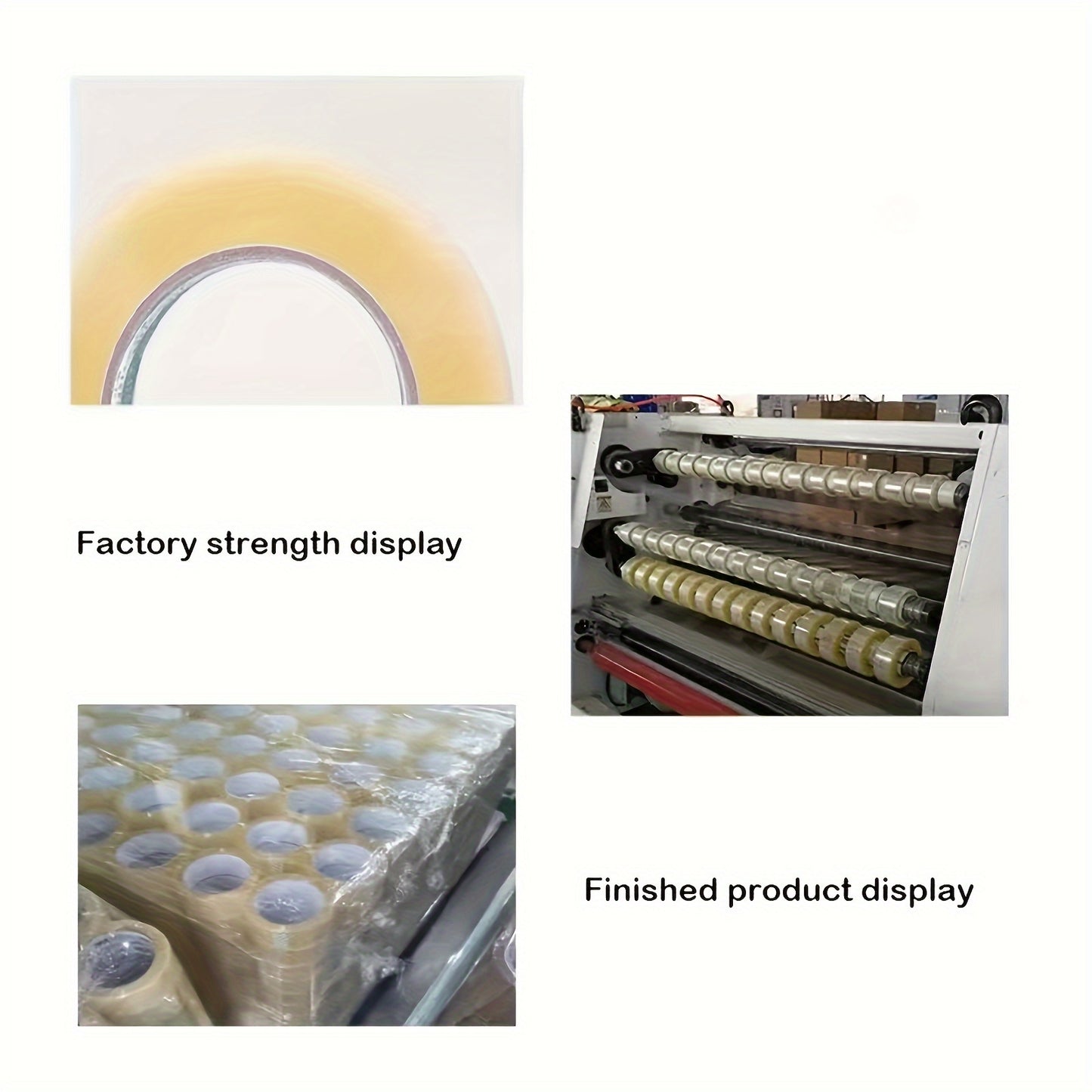 Transparent Adhesive Tape 69.49m – Strong Packaging | Hishop