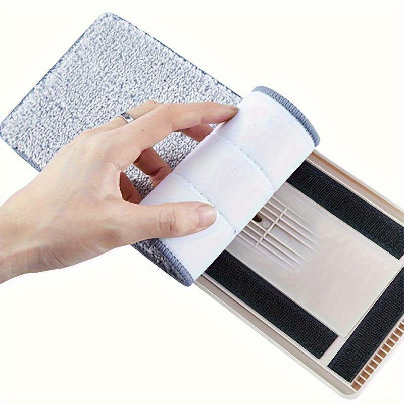 12pcs Heavy-Duty Mop Pads - Fast-Absorbing, Reusable Cleaning Pads for Hardwood, Tile, Linoleum Floors - Compatible with Flat Mops - Cost-Effective Cleaning Supplies (12pcs), Floor Maintenance, Highquality Microfiber, Busy Ho
