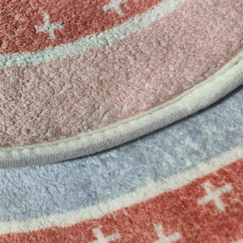 Upgrade Your Bedroom with a Soft and Stylish Oval Long Strip Bedside Mat - Imitation Cashmere Thickened Floor Mat
