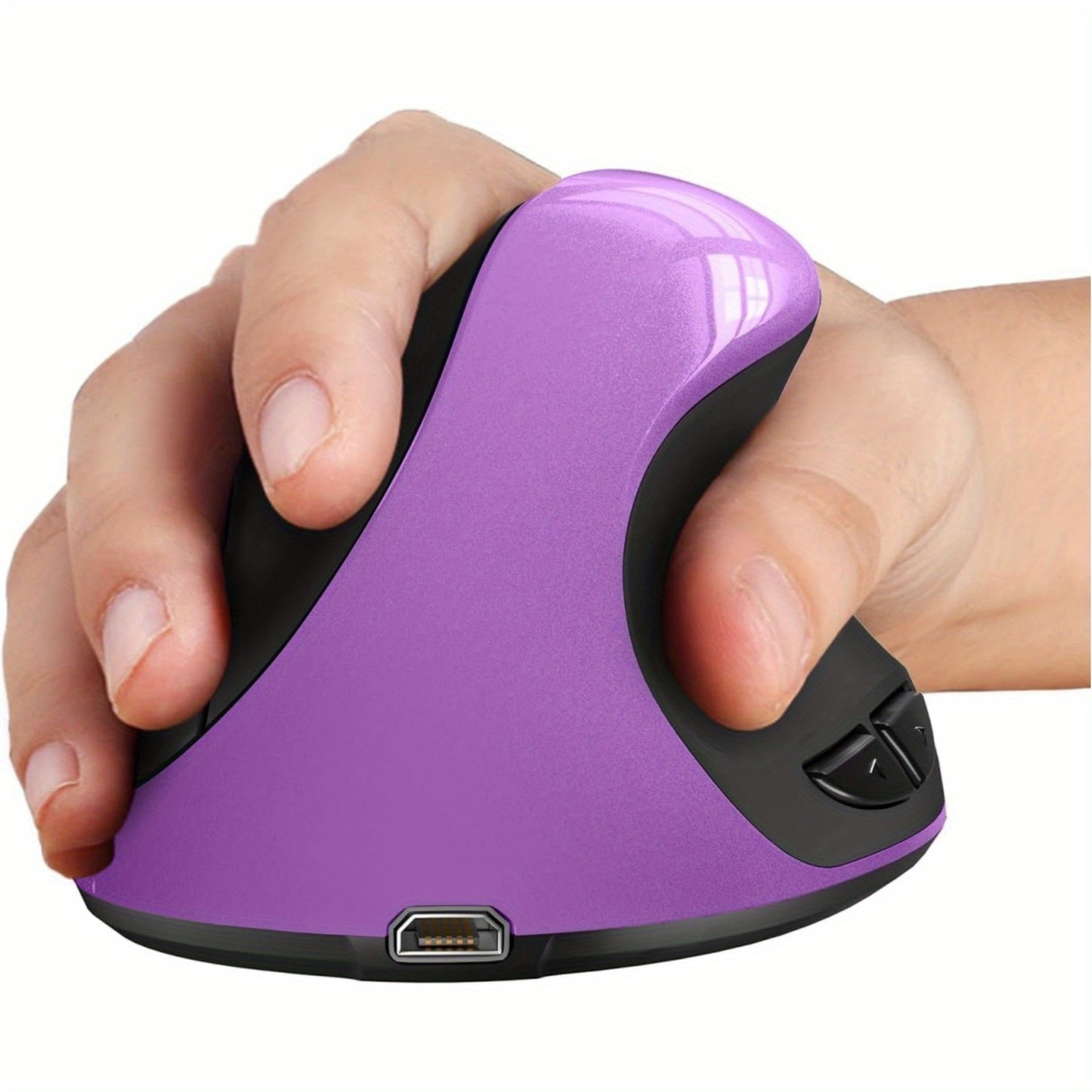 Rato Ergonómico Vertical Sem Fios Recarregável