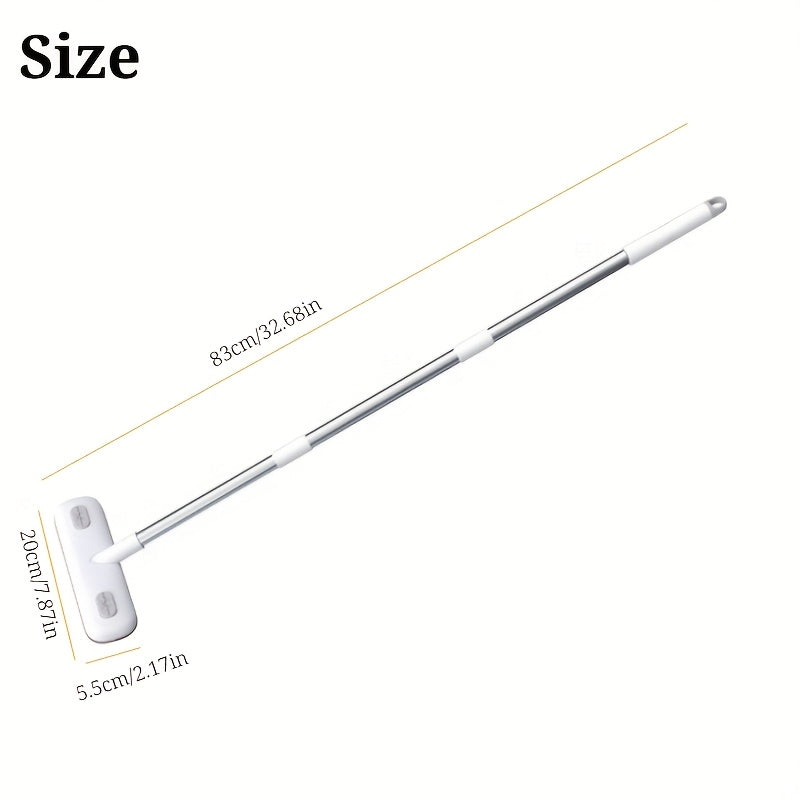 Magical window cleaning brush, extendable handle, screen cleaning brush tool, reusable, pet hair removal tool, home door and window cleaning brush, cleaning supplies, cleaning tools, Halloween/Christmas gifts