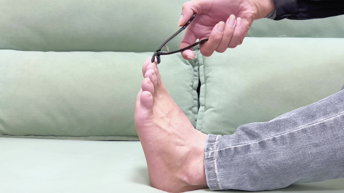 6pcs Heavy Duty Toenail Clippers Kit, Slanted Curved Blade Toe Nail Clippers for Ingrown Toenails & Fingernail, with Wide Jaw, Long Handle, Curved Blade, and Splash-Proof Design, Angled Nail Clippers for Seniors, Men, Women