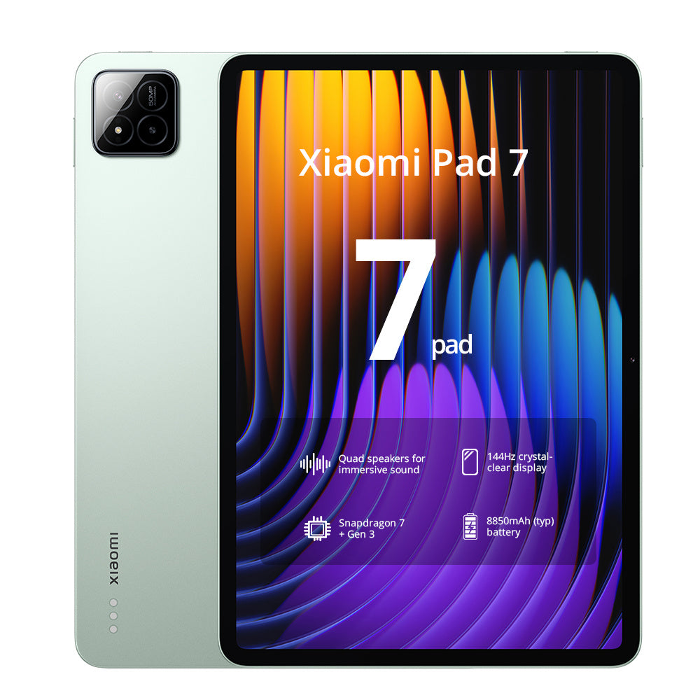 Xiaomi Pad 7 Tablet, 11.2 Inches, 8GB+128GB, 3.2K 144 Hz Display, Snapdragon 7+ Gen 3, 8850 mAh Battery, HyperAI, Grey