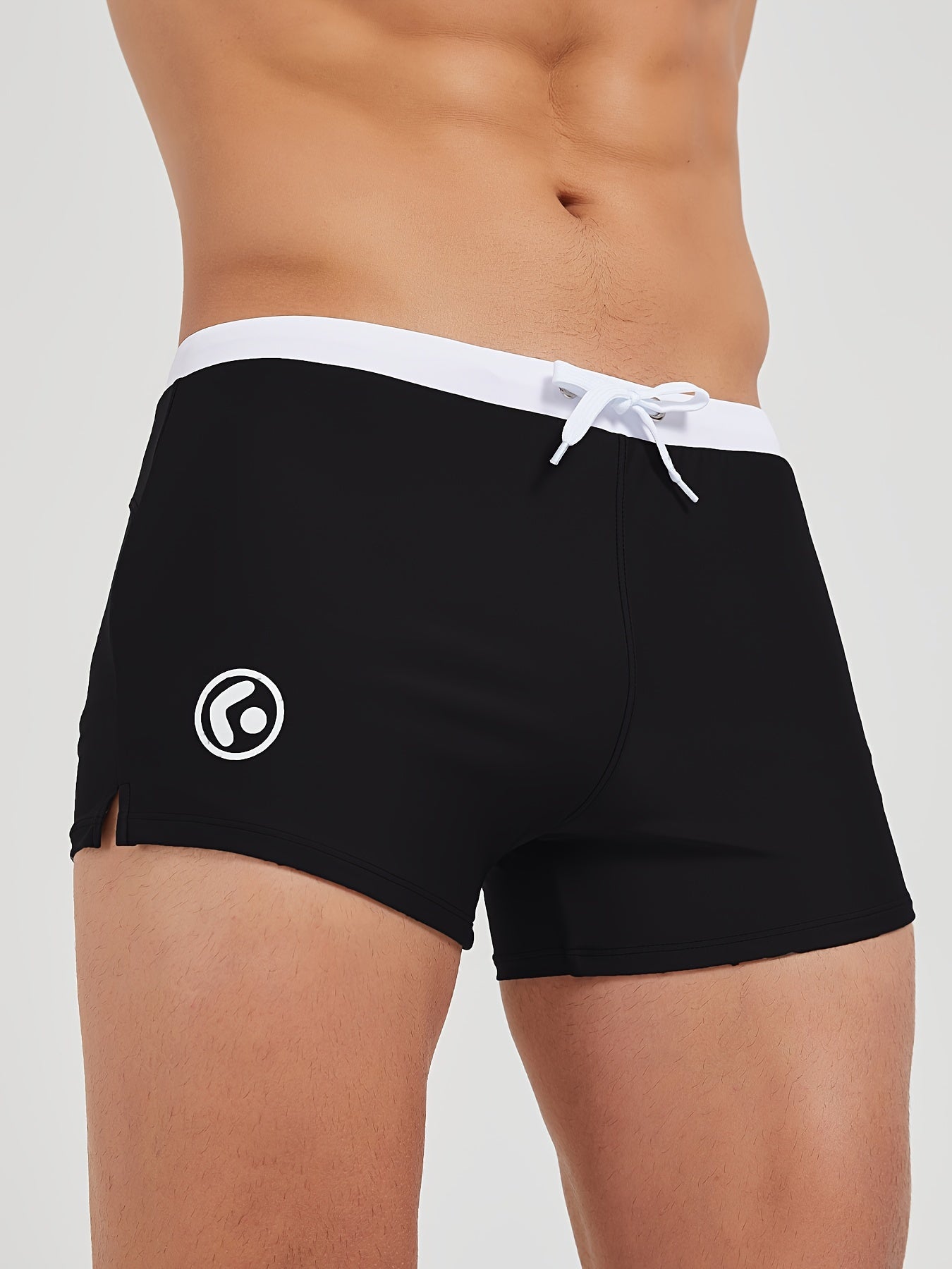 Drawstring Swimming Trunks New Swimwear Men's Briefs Sexy Sunga Hot Swimsuit Men's Swim Beach Shorts Summer