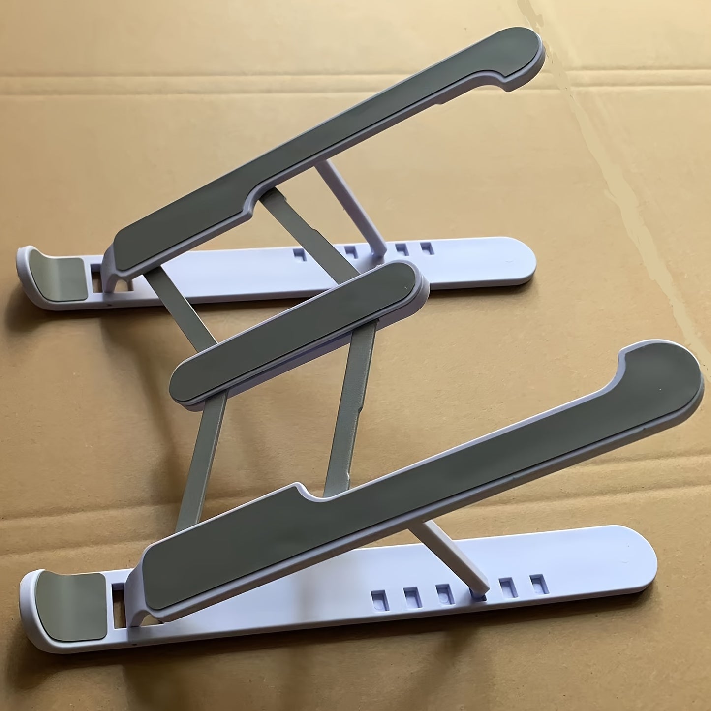 2023 New Upgraded Laptop Stand 12"-15.6"Universal Lightweight Plastic Alloy Folding Angle Adjustable Heat Pipe 24.2*4.5cm Aluminum 12-16"CN; GUA N/A Convenient And Portable