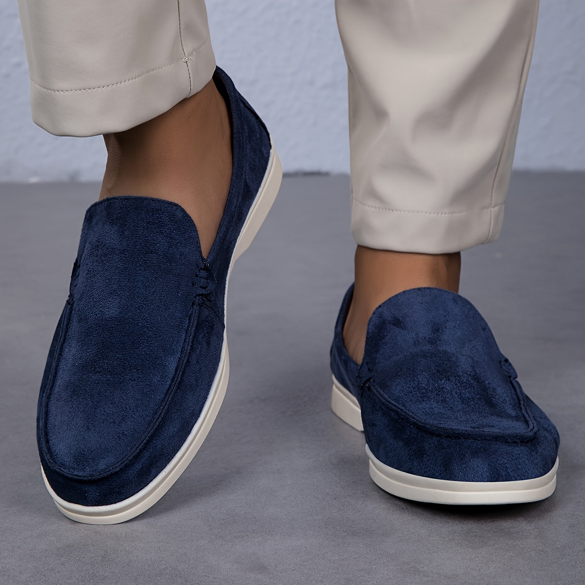 Sapatos Masculinos Slip-On – Estilo Casual e Formal com Palmilha Confortável
