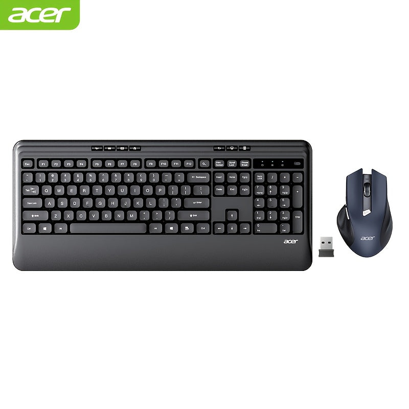 Acer Teclado e Rato Sem Fios 2.4GHz – Combo Completo