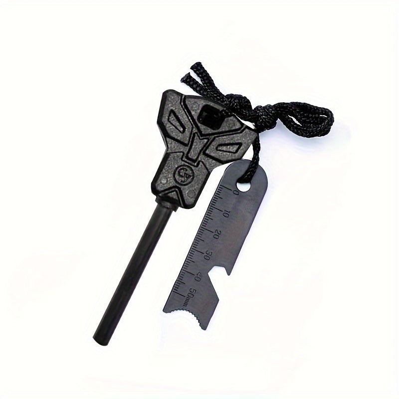 Survival Portable Multifunctional Fire Starter with Emergency Gadget Accessories Kit: The Perfect Outdoor Camping Tool for Emergency Preparedness