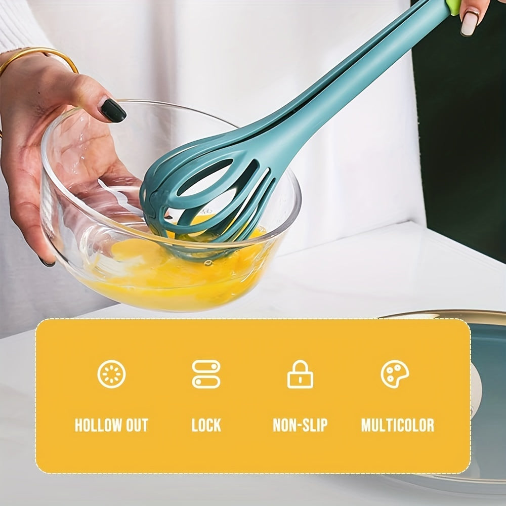 1pc, 5.08 Cm 1 Food Egg Whisk, Multi Function Egg Beater, Bread Clip Manual Blender, Baking Household Tools, Household Supplies, Baking Tools, Quickly Mixing Eggs Supplies, Kitchen Accessories, Kitchen Appliances, Kitchen Gad