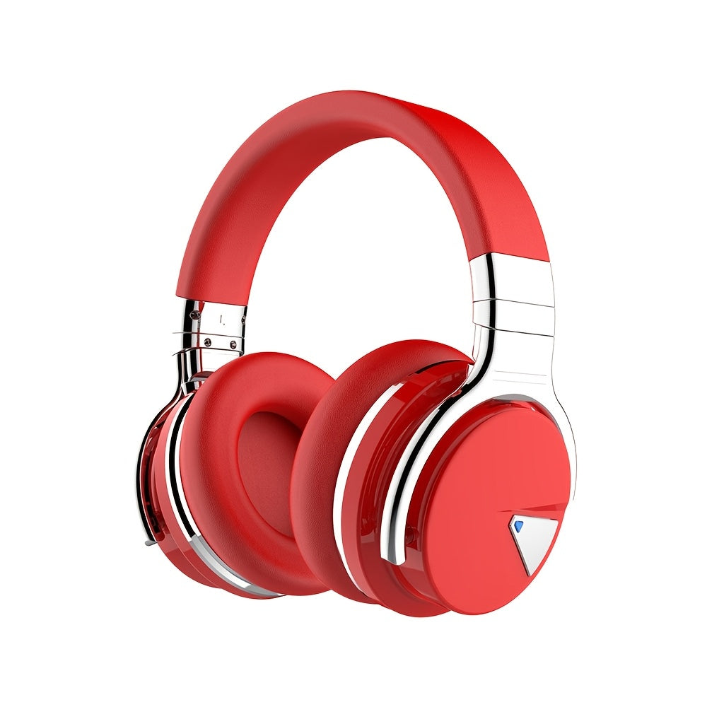 Wireless Headphones, Active Noise Cancelling Headphones with Microphone, Deep Bass, Over Ear Headphones, Comfortable Fit, 30H Playtime