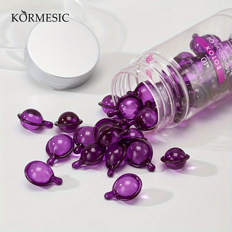 Vitamin Hair Oil, Hair Serum - Vitamin A, C, E, B5 - Women'S And Men'S Hair Care Fragrance Conditioner