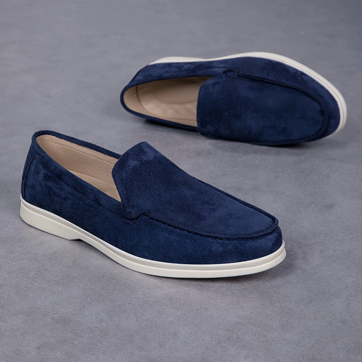 Sapatos Masculinos Slip-On – Estilo Casual e Formal com Palmilha Confortável