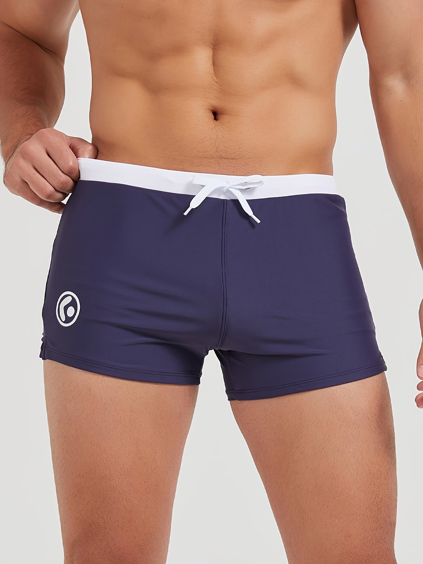 Drawstring Swimming Trunks New Swimwear Men's Briefs Sexy Sunga Hot Swimsuit Men's Swim Beach Shorts Summer