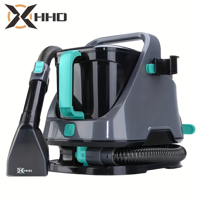 1pc HHD 14000Pa Powerful Pet Stain Remover Carpet Cleaner, 650W Handheld Upright Vacuum with Multi-Function Tools, Electric Powered 220-240V with EU Plug for Sofas, Curtains, and Home Use