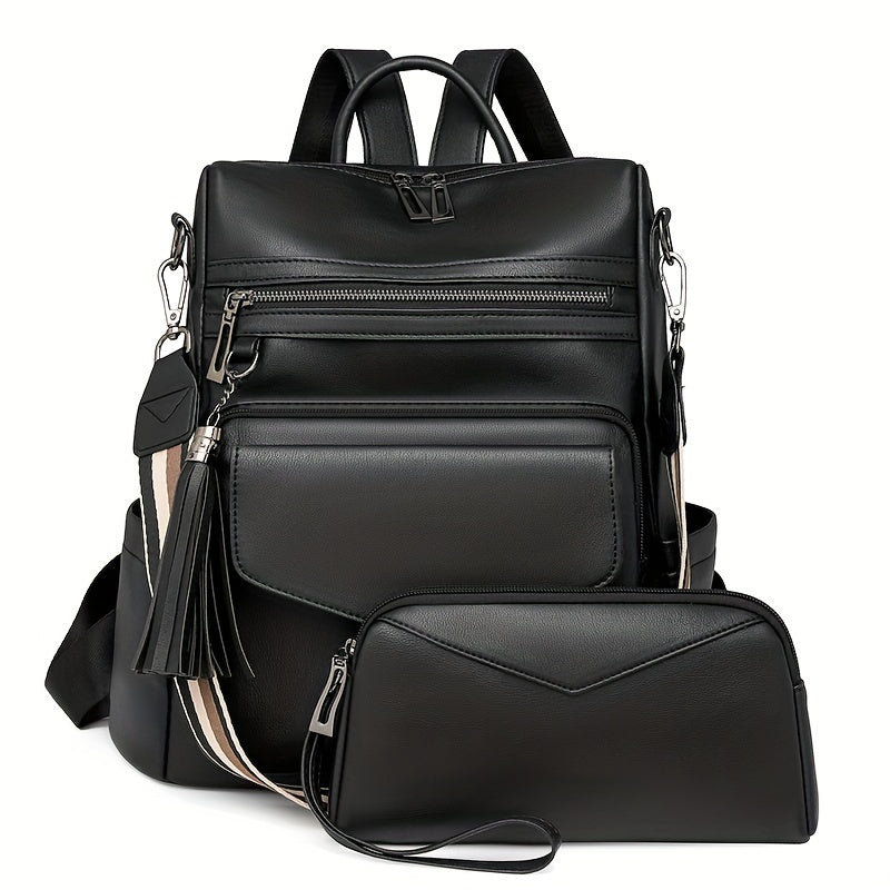 2024 Winter New European and American Retro Fashion Women's Shoulder Bag, Large Capacity, Two-Color Sheath