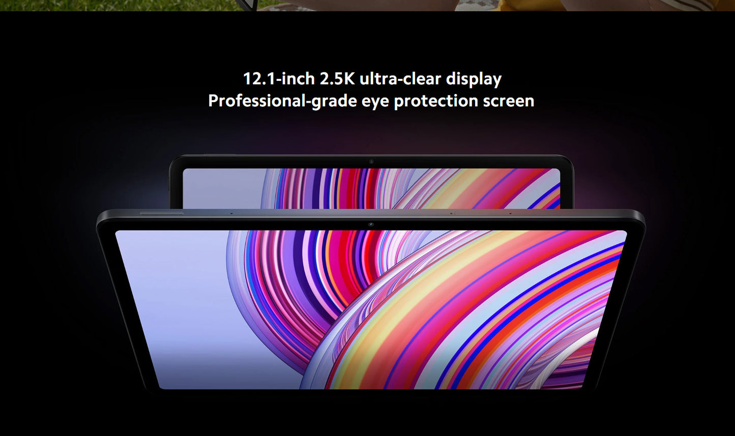 Xiaomi Redmi Pad Pro Tablet 8GB+256GB Charger Noincluded, Snapdragon 7S Gen 2 Octa Core 12.1'' 120Hz Display 10000mAh Battery