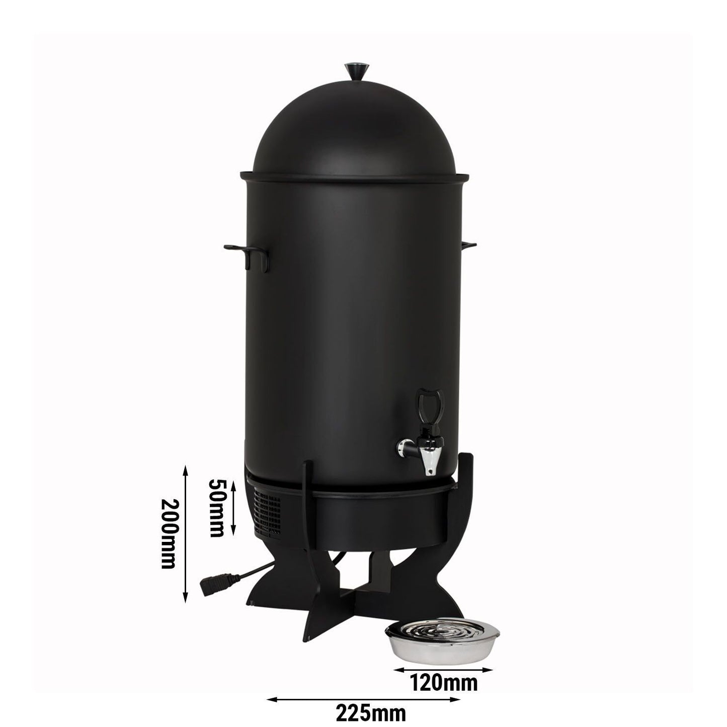 GGM Gastro Induction Hot Beverage Dispenser 5L 1kW Black