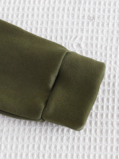 Boys' Autumn/Winter New Three-Piece Set with Mickey Mouse Classic Cartoon Print Long-Sleeve Round Neck Hoodie and Zip-Up Sleeveless Top, Matching Printed Sweatpants - Fleece-Lined Thickened Warm Comfortable Outfit for Parties