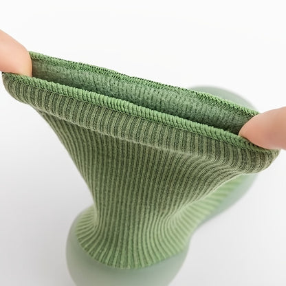 Sapatos casuais e confortáveis ​​de cano alto com sola de borracha para bebé menino, respiráveis ​​e antiderrapantes, ideais para uso interior e exterior, no outono e inverno.